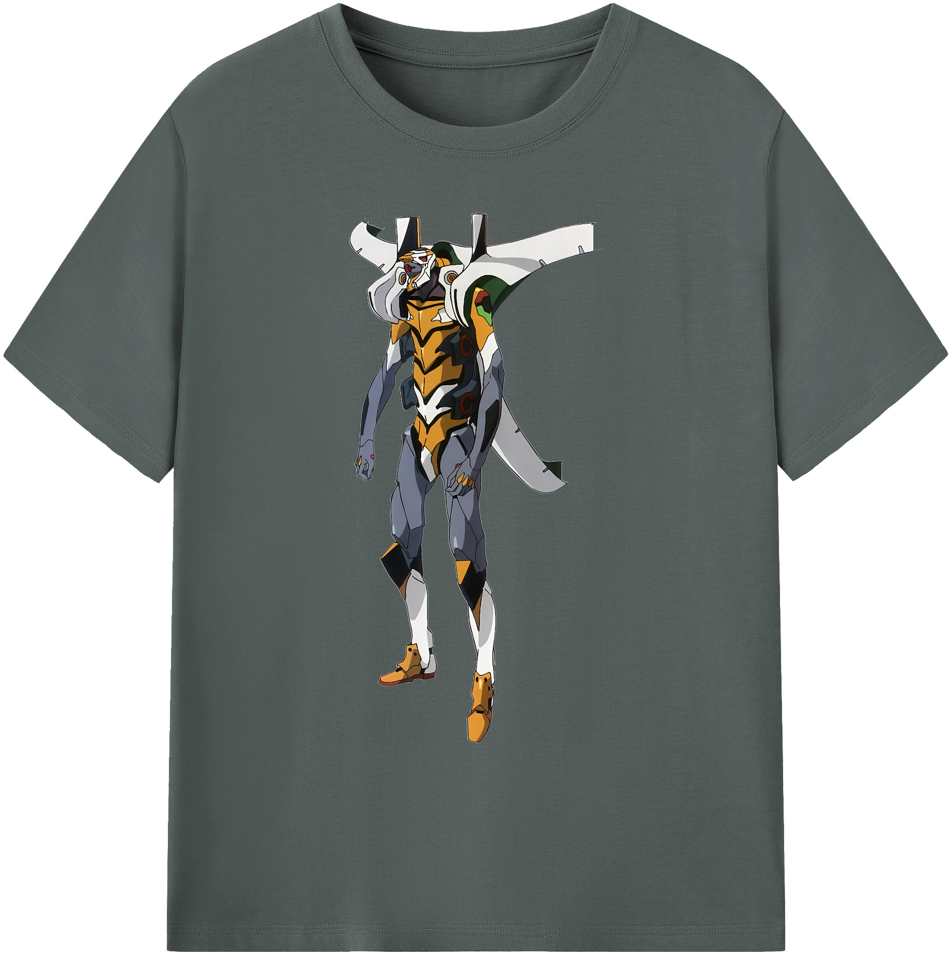 （画像用） EVA 新世紀エヴァンゲリオン 綿100％ メンズ半袖Tシャツ｜肌触りやわらか＆通気性
